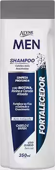Shampoo para cabelos, Alyne, Men Fortalecedor, 350ml, Azul