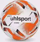 Bola de Futebol Society Uhlsport Score Branco/Preto/Vermelho Tamanho 5