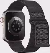 Pulseira de Nylon Lenrao, Esportiva, Unissex, Fecho de Laço, Compatível com Apple Watch de 38/40/41/42/44/45/46/49 mm, para iWatch Séries 11/10/9/8/7/6/5/4, Ultra SE 3/2/1