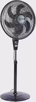 Ventilador de Coluna Mallory Delfos TS+ 126W, Silencioso, Com Hélice de 6 pás - PR-GR - 127V