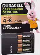 Duracell Carregador de Pilhas Recarregáveis AA e AAA Com 4 Pilhas AA Inclusas – Bivolt