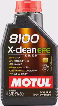 Motul 8100 X-Clean EFE 5W30 1 litro