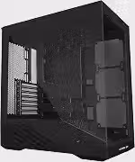 Gabinete Gamer Lian Li Vector V100 Preto Sem Fans V100X