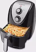 MONDIAL Fritadeira Sem Óleo Grand Family Inox - 5L, 127V, Preto, 1900W - AFN-50-BI