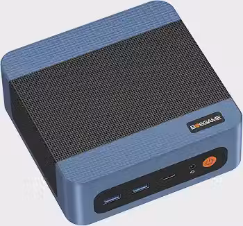 Mini PC BOSGAME E5 Ryzen 3 5300U 16GB 1TB SSD Para Home Office