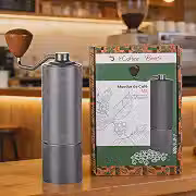 iCoffee Moedor Manual de Café Ajustável com Pincel M3PRO Profissional