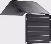 BigBlue Carregador De Painel Solar 21 W, Portátil Dobrável Para Celular Com Duas Portas Usb, À Prova D'Água Ip68, Painéis Solares Alta Eficiência Celulares, Tablets, Bancos Energia, Camping, Caminha