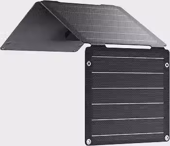 BigBlue Carregador De Painel Solar 21 W, Portátil Dobrável Para Celular Com Duas Portas Usb, À Prova D'Água Ip68, Painéis Solares Alta Eficiência Celulares, Tablets, Bancos Energia, Camping, Caminha
