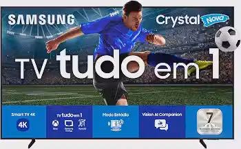 Samsung Smart TV 65' Crystal UHD 4K U8100F 2025