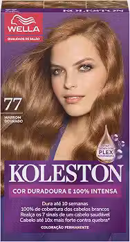 Tintura Koleston 77 Marrom Dourado