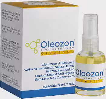 Óleo de Girassol Ozonizado Oleozon 30ml