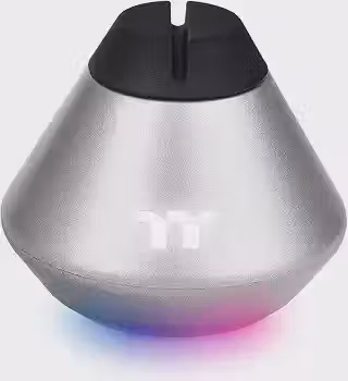 Thermaltake Mouse Bungee Argent MB1 RGB 16,8 milhões de cores RGB com software ativado, base de borracha ultra-compacta e antiderrapante. GEA-MB1-MSBSIL-01