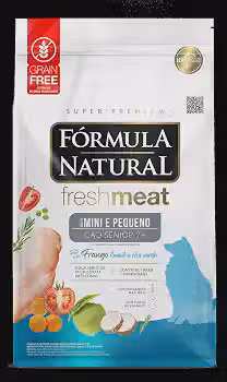 Fórmula Natural Fresh Meat Ração Seca Para Cães Sênior De Pequeno Porte Sabor Frango 2,5Kg