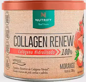 Nutrify - Colágeno Collagen Renew Verisol - 300g - Morango