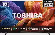 Toshiba Smart TV QLED HD 32' Polegadas 32V45SS com Processador HG Inteligência Toshiba AI e Áudio Potente multicanal