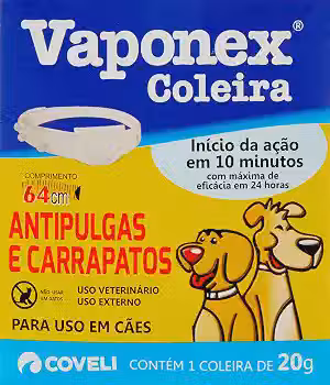 Coveli Coleira Vaponex Para Cães