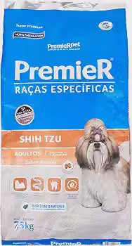 Ração para Cães Adultos Premier Shih Tzu Salmão 7,5Kg