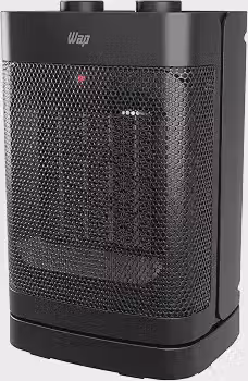WAP Aquecedor de Ar Elétrico Portátil AIR HEAT CERAMIC, 3 em 1, com 2 Níveis de Aquecimento e Oscilação, 1500W 127V