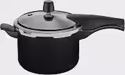 Panela de Pressão Tramontina Vancouver Effect em Alumínio com Revestimento Interno e Externo em Antiaderente Starflon Max Preto 20 cm 4,5 L