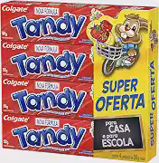 Colgate Tandy Morangostoso Creme Dental Infantil com Flúor, 4x50g